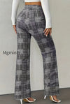 houndstooth-high-waist-slim-wool-wide-leg-pants